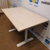 Mitab Baltas Stalo Rėmas Su Balinto Ąžuolo 120x70cm Stalviršiu, Švedija