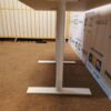 Mitab Baltas Stalo Rėmas Su Balinto Ąžuolo 120x70cm Stalviršiu, Švedija