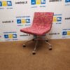Offecct Bond Rausva Kėdė Su Ratukais, Švedija