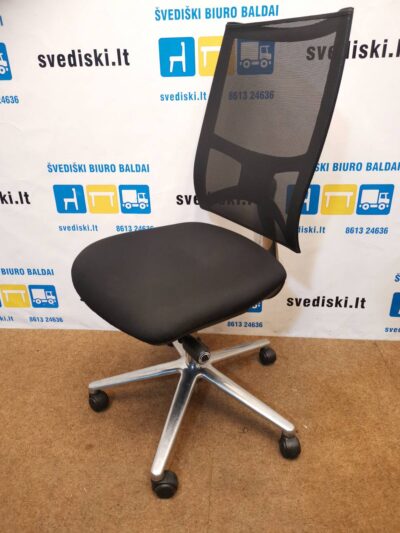 Sitland Fresh Air Juoda Biuro Kėdė Su Porankiais, Švedija