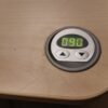 AHREND 500 Dvigubas Baltas Elektra Reguliuojamas Mechanizmas Su 170x80cm Stalviršiais, Švedija