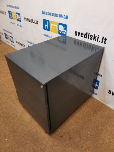 Antracito Stalčių Blokas Su 3 Stalčiais, Švedija