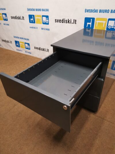 Antracito Stalčių Blokas Su 3 Stalčiais, Švedija