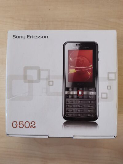 Sony Ericsson G502 Juodas Mobilus Telefonas, Švedija