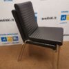 Offecct Quilt Juoda Natūralios Odos Lankytojo Kėdė, Švedija