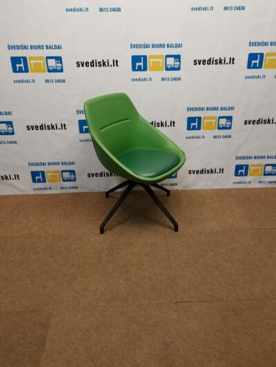 Offecct EZY Kėdė Su Žalia Eko Oda, Švedija