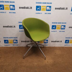 HAY ACC21 Žalia Kėdė Su Aliuminio Pagrindu, Švedija