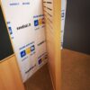 Medinės akustinės sienelės