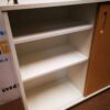 Beržo Spintelė Su Baltu Korpusu Ir 2 Atskirai Rakinamomis Durimis, Švedija