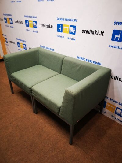 Martela Cube Žalia Modulinė 2-Dalių Sofa, Švedija