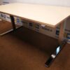 Linak Chromuotas Elektra Reguliuojamas Mechanizmas Su Klevo 160x80 Stalviršiu, Švedija