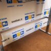 Linak Chromuotas Elektra Reguliuojamas Mechanizmas Chromuotomis Kojomis Ir Su Klevo 160x80 Stalviršiu, Švedija - Image 8