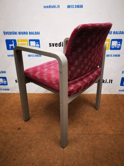 Marga Kėdė Su Mediniu Pilkai Dažytu Rėmu, Švedija