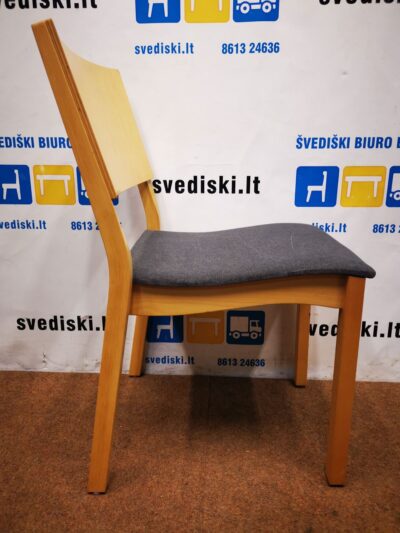 ISKU Alias Beržo Kėdė Su Pilku Audiniu, Švedija
