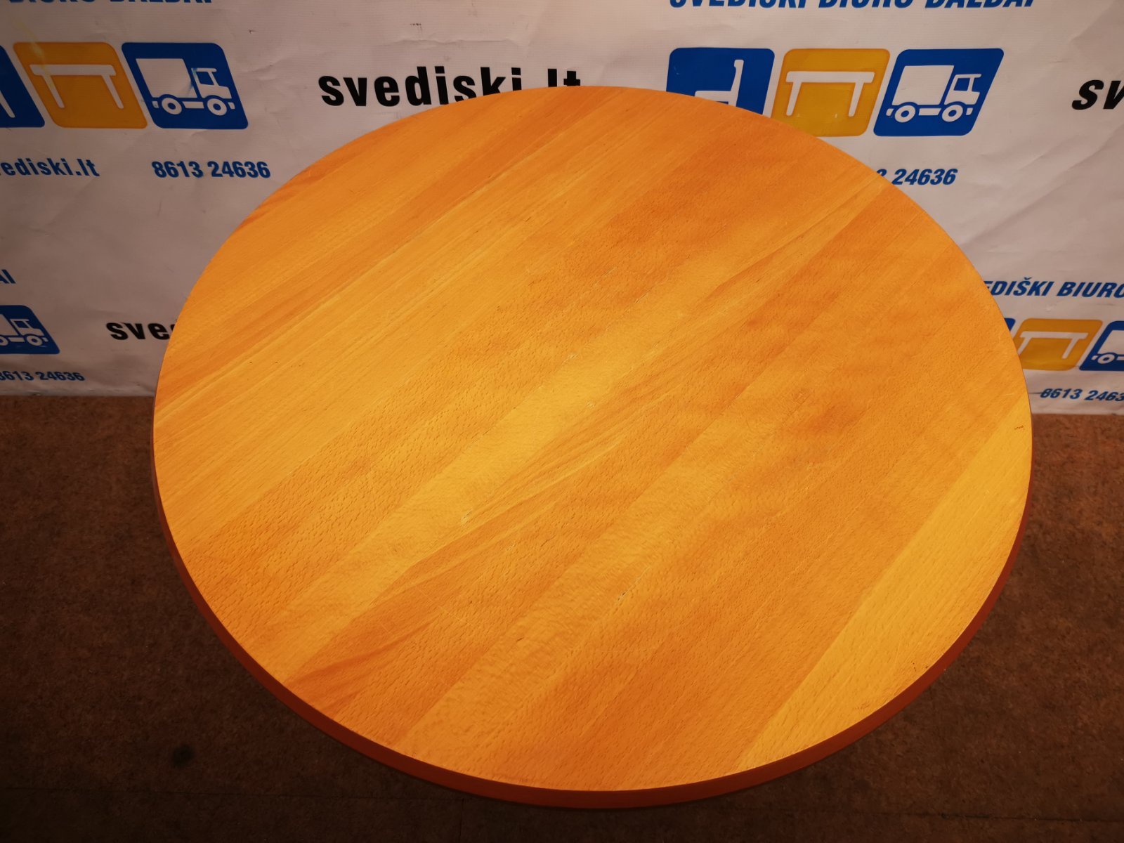 Beicuotas Apvalus Stalviršis Ø 70cm, Švedija