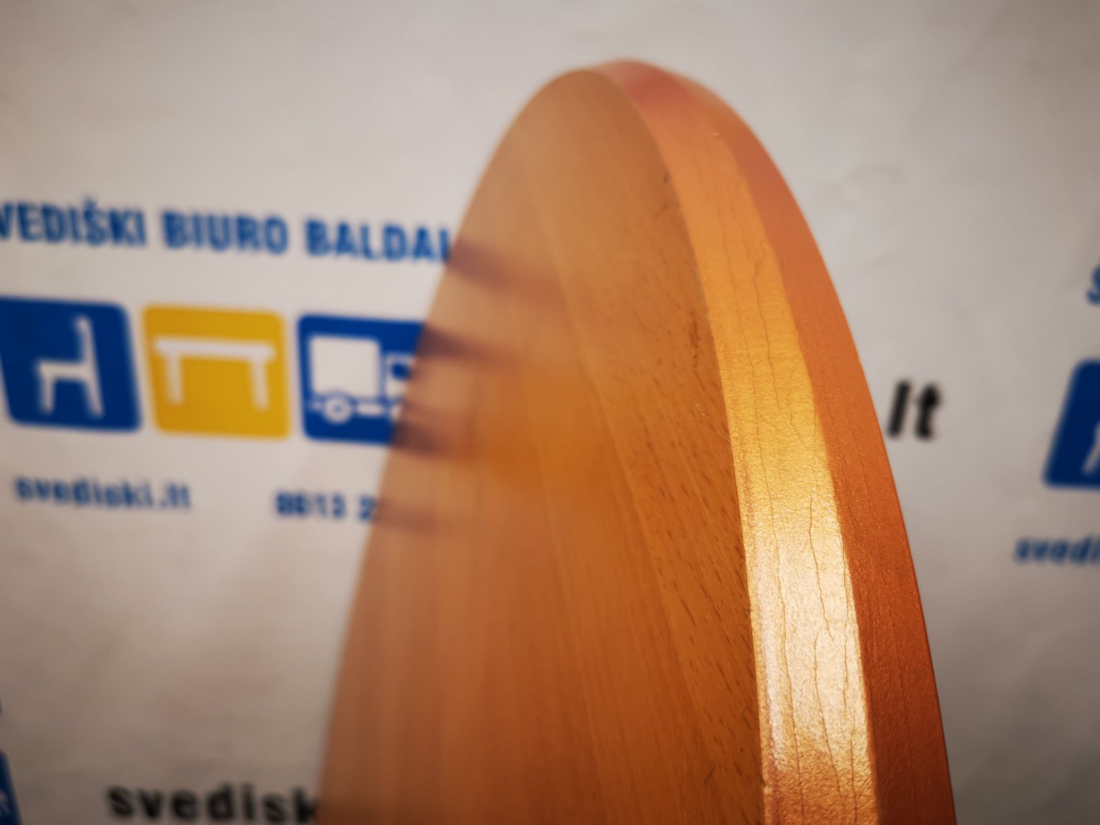 Beicuotas Apvalus Stalviršis Ø 70cm, Švedija