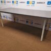 Reguliuojamo Aukščio Stalas Su Antracito Nauju 208x90cm Stalviršiu, Švedija
