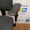 Interstuhl Goal 302G Juoda Biuro Kėdė Su Nauju Audiniu Ir 4D Porankiais, Vokietija