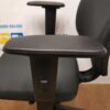 Interstuhl Goal 302G Juoda Biuro Kėdė Su Nauju Audiniu Ir 4D Porankiais, Vokietija