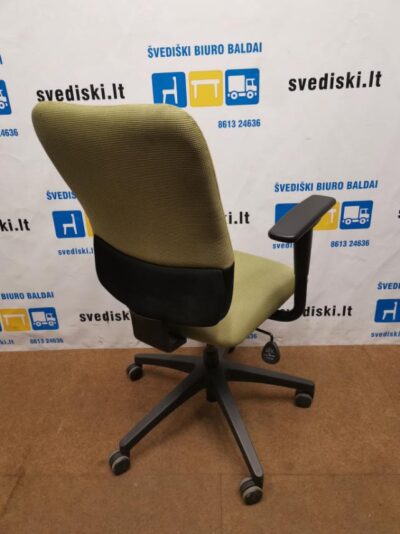 Žalia Biuro Kėdė Su Reguliuojamais Porankiais, Švedija