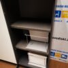 Kinnarps Antracito Spintelė Su Baltomis Stumdomomis Durimis, Švedija