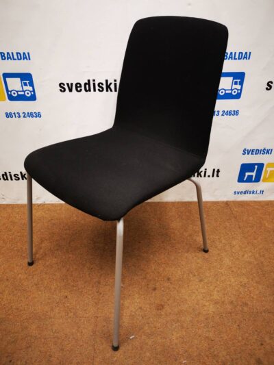 Kėdė Su Juodu Audiniu Ir Pilku Rėmu, Švedija