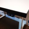 Loctekmotion Naujas Elektra Reguliuojamas Stalas Su Baltu| Juodu Stalviršiu, Vokietija