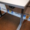 Loctekmotion Naujas Pilkas Elektra Reguliuojamas Stalas Su Pasirenkamu Stalviršiu, Vokietija