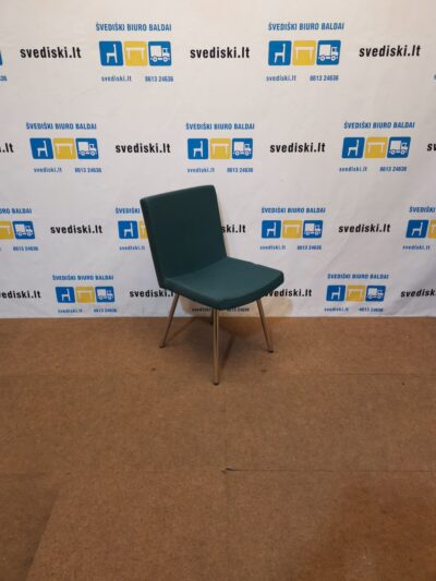 INNO Select Žalia Kėdė Su Chromuotomis Kojomis, Švedija