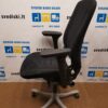 Kinnarps 9000 Ergonomiška Juoda Biuro Kėdė Su 5D Porankiais, Švedija