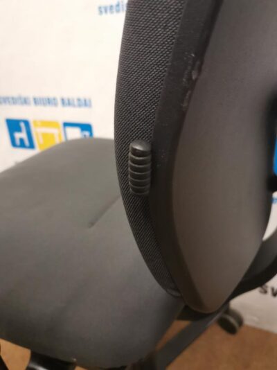SEDUS EB 102 Pilka Biuro Kėdė Su 2D Porankiais, Vokietija