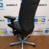 Kinnarps 9000 Ergonomiška Juoda Biuro Kėdė Su 5D Porankiais, Švedija