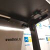 Loctekmotion Naujas Juodas Elektra Reguliuojamas Stalas Su 130x70cm Stalviršiu, Vokietija