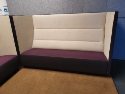 OFFECCT Float Violetinė Trivietė Sofa, Švedija