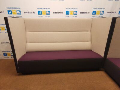 OFFECCT Float Violetinė Trivietė Sofa, Švedija