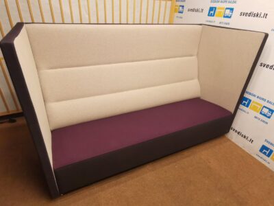 OFFECCT Float Violetinė Trivietė Sofa, Švedija