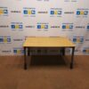 Reguliuojamo Aukščio Stalas Su Ąžuolo 134x90cm Stalviršiu, ŠvedijaReguliuojamo Aukščio Stalas Su Ąžuolo 134x90cm Stalviršiu, Švedija