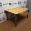 Reguliuojamo Aukščio Stalas Su Ąžuolo 134x90cm Stalviršiu, Švedija