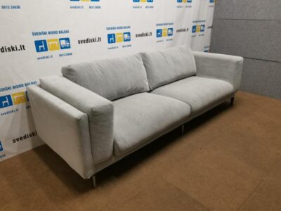 Ikea Nockeby Šviesiai Pilka Trivietė Sofa, Švedija