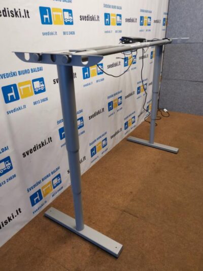190, 170 arba 150 cm ilgio ROL ERGO Elektra Reguliuojamas Pilkas Stalo Mechanizmas, Švedija