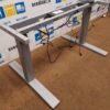 Stok-Sėsk Pilkas Elektra Reguliuojamas Stalo Mechanizmas, Švedija