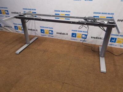 Linak Pilkas Elektra Reguliuojamas Stalo Mechanizmas Kyla Iki 117cm, Švedija