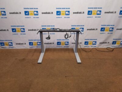 Linak Pilkas Elektra Reguliuojamas Stalo Mechanizmas Kyla Iki 115cm, Švedija