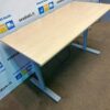 Martela Elektra Reguliuojamas Stalas Su Klevo 160x80cm Stalviršiu, Švedija