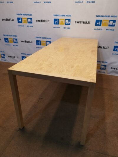 Garsnas Karelijos Beržo Stalas 180x72,5cm, Švedija
