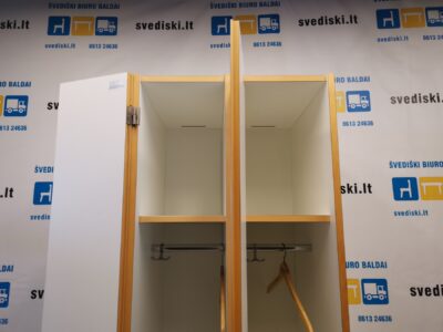 ALNAS Balta Persirengimo Spintelė Su Buko Apvadu 30cm Pločio, Švedija