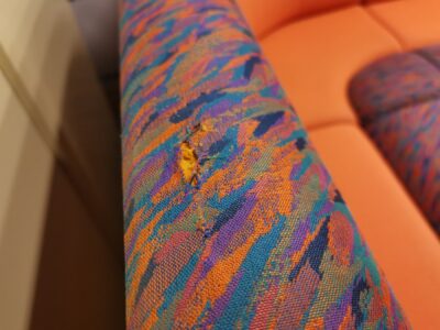 Marga| Oranžinė Modulinė Sofa Su Buko Kojomis, Švedija