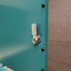 SARPSBORG METALL Žalsvai-Mėlyna 5 Skyrių Persirengimo Spintelė Su Elektros Lizdais, Švedija