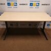OMT Antracito Stok-Sėsk Stalas Su Klevo 160x80cm Stalviršiu, Švedija