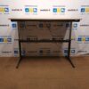 OMT Antracito Stok-Sėsk Stalas Su Klevo 160x80cm Stalviršiu, Švedija